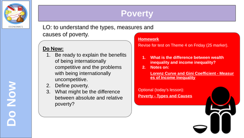 Poverty Economics Edexcel