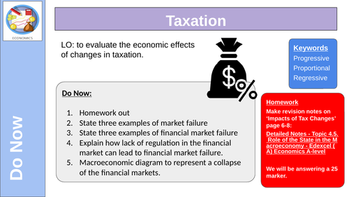 Tax Taxation Taxes Economics | Teaching Resources