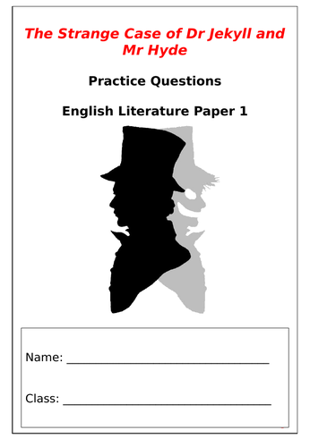 Jekyll and Hyde Practice Question Booklet