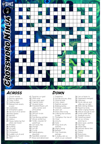 Crossword Ninja - Series 3 - No.2