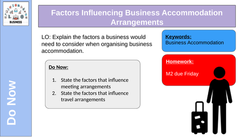 Business Accommodation Arrangements