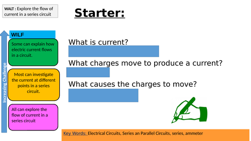 Science lesson L 4 measuring current