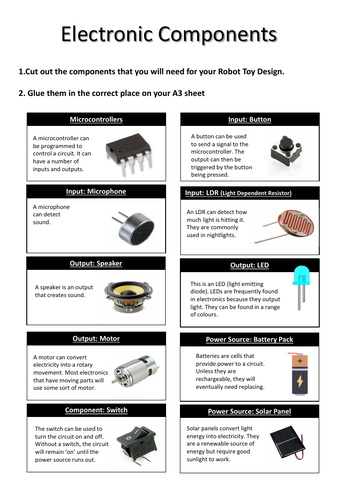 KS2-KS3 Electronics Lesson | Teaching Resources