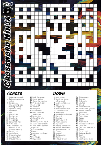 Crossword Ninja - Series 3 - No.4