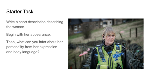 GCSE English Language Happy Valley Lesson