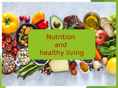 Nutrition PowerPoint Lesson for Kids | Nutrition and Healthy Living for ...