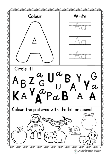 Ultimate Phonics, Letter Tracing Bundle - 78 Pages - Tracing Letters