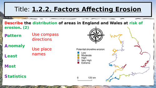 WJEC GCSE Theme 1: L7: Coastal Landscapes – Factors Affecting Erosion