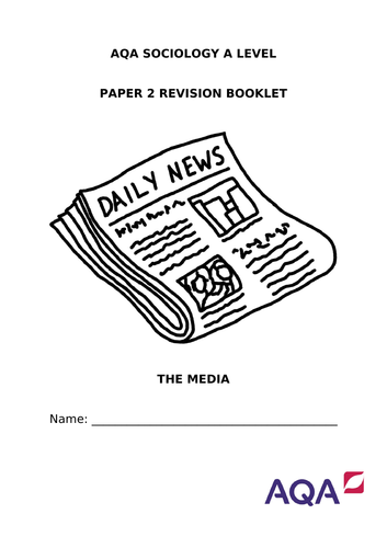 AQA Sociology Media Revision Booklet