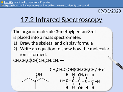 OCR AS Chemistry: 17.2 Infrared Spectroscopy