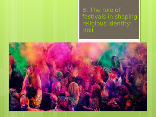 Hindu Festivals: Holi | Teaching Resources