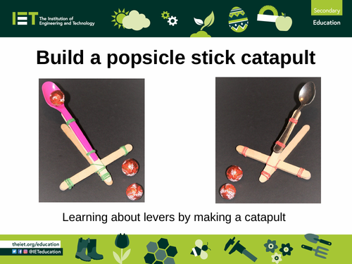 Popsicle Stick Catapult! Ages 3+ - Learn As You Play