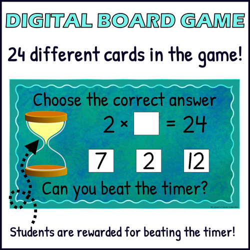 Multiplication Facts Fluency Game - 2 Times Table Review - Printable ...