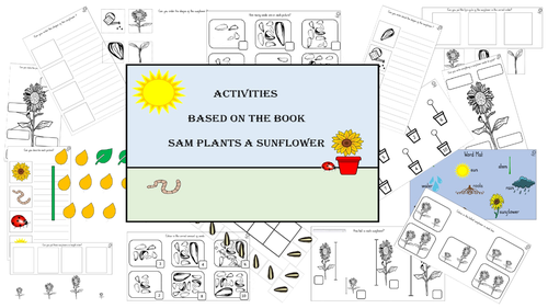 Sam Plants A Sunflower Themed Resources | Teaching Resources