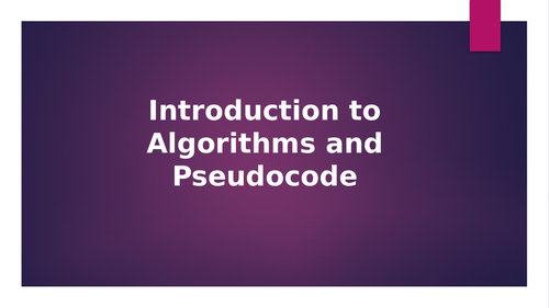 IB Digital Society - 3.2 Algorithms | Teaching Resources