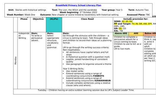 Year 5 historical stories unit of work | Teaching Resources