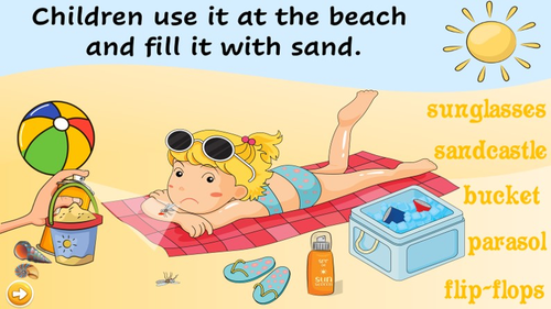 Summer riddles. Vocabulary powerpoint game. | Teaching Resources