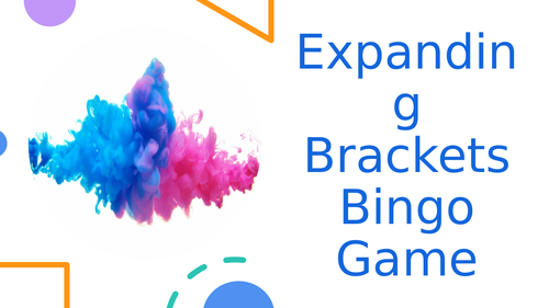 Expanding Single Brackets Algebra Maths Bingo Game Activity | Teaching ...