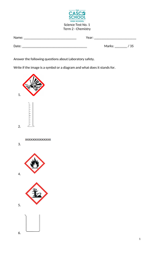 States of Matter and Laboratory Safety rules | Teaching Resources