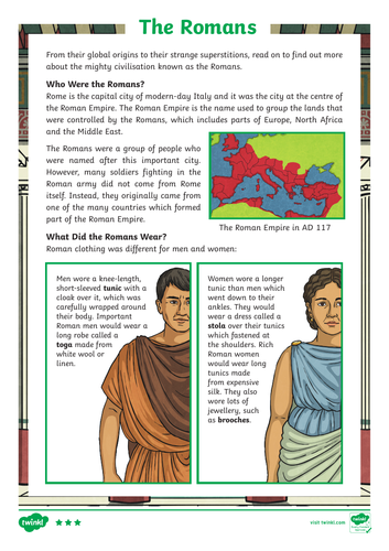 Romans guided reading medium term plan and unit of work key stage 2 7 ...