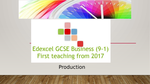 iGCSE Business Topic 5 - Business Operations | Teaching Resources