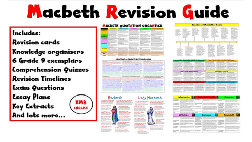 Macbeth GCSE Revision Booklet 2024