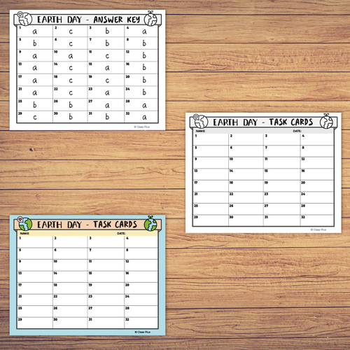 Earth Day Task Cards for Centers & Group Activities (Print & Digital ...