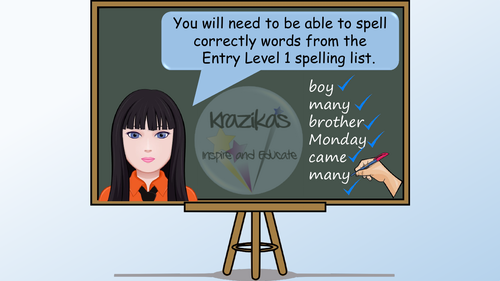 English Functional Skills - Entry Level 1 - Writing Powerpoint Lesson ...