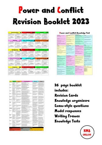 Power and Conflict Revision Booklet 2024