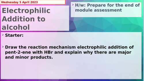 Aqa Chemistry A Level Year 1 Teaching Resources