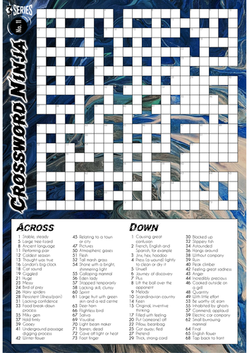 Crossword Ninja - Series 3 - No.11