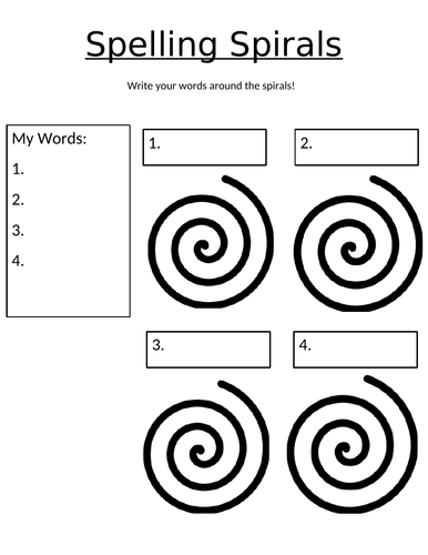 Editable spelling booklet | Teaching Resources