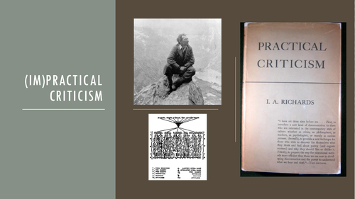What Is The History Of Practical Criticism? – JXLHA