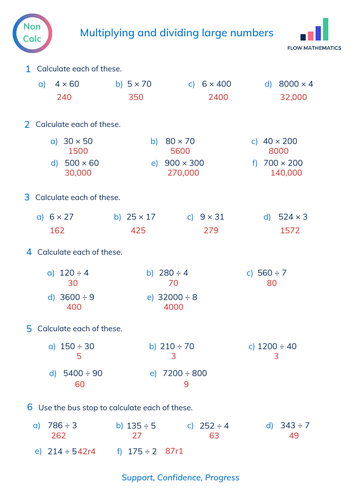 multiplying-and-dividing-large-numbers-teaching-resources