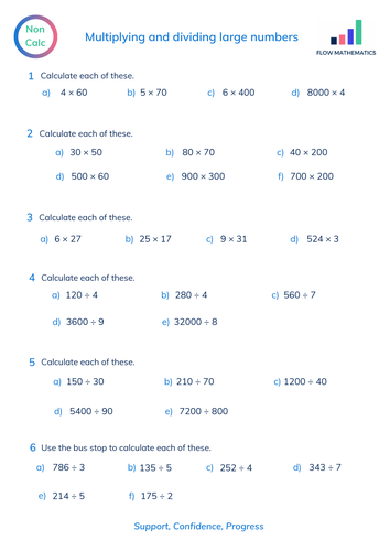 multiplying-and-dividing-large-numbers-teaching-resources