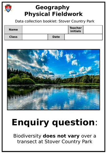 Geography fieldwork - Local nature reserve (Stover- South Devon ...