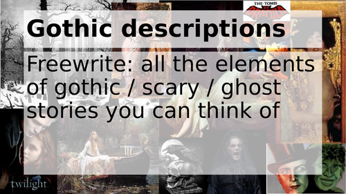 L8 gothic writing