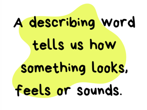 describing-words-teaching-resources