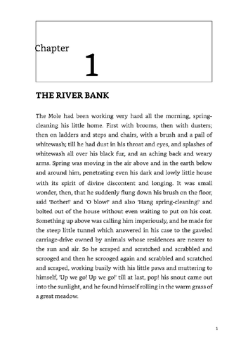 Whole Class Reading unit on Wind in the Willows | Teaching Resources