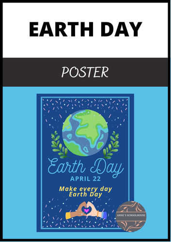 Earth Day: Poster/Wall Display/Class Decor