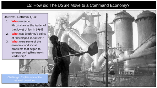 USSR  Command Economy