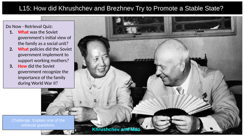Khrushchev Brezhnev Stable State USSR