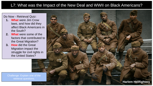 New Deal WWII Black Americans