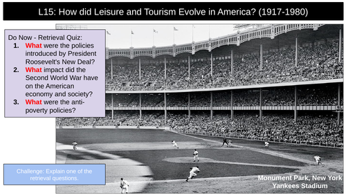 Leisure Tourism America