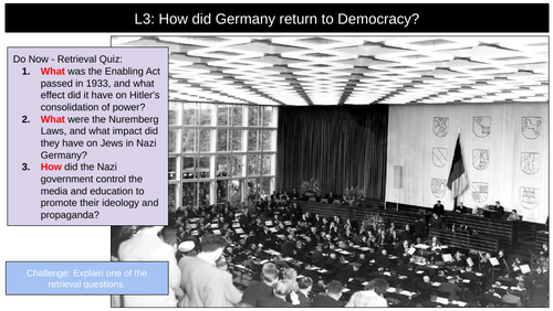 Germany Return Democracy