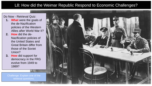 Weimar Republic Economic Challenges