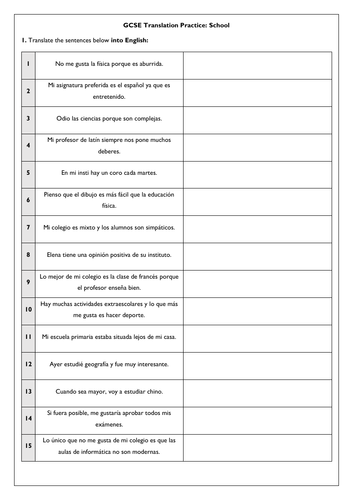 spanish-translation-practice-7-worksheets-for-gcse-teaching-resources