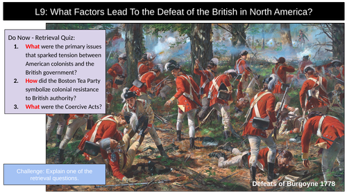 British North America Defeat