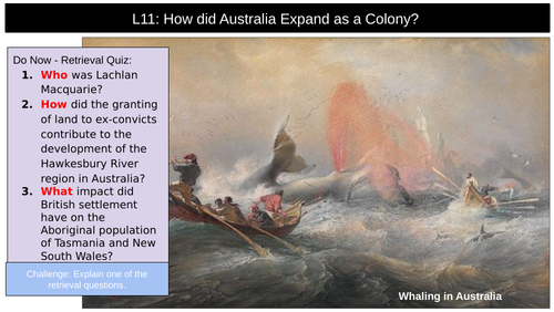 British Empire Australia Expand Colony