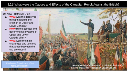 Canadian Revolt British Empire